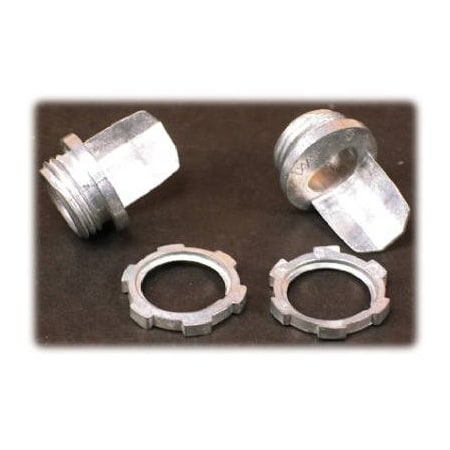 Wiremold 2PK12MTL BX Connector B-81